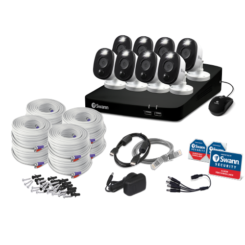 8 Camera 8 Channel 1080p Full HD DVR Security System